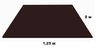 Лист плоский 8017 (коричневый шоколад) ОН 1250х2000