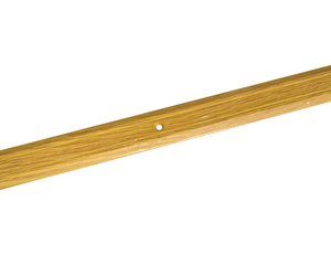 Порожек стыкоперекрывающий узкий (ПС01, 1350,082, дуб светлый) 1,35м*25 мм