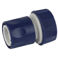 Соединитель (Коннектор) для шланга 19 мм (3/4),пластик (50/200/2400) GREEN APPLE ЕСО