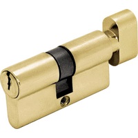 Цилиндр DIN ключ/завертка (30+30) S 60 M золото Шлосс 03010