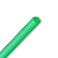 ТУТ 9/3 зеленая L=1м Трубка термоусаживаемая тонкостенная 9/3 мм до 1кВ GTI-3000 9/3
