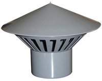 Зонт вентиляционный для канализации Ду 50 Политек (уп.70 шт.)